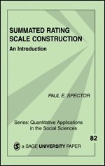 Summated Rating Scale Construction 1