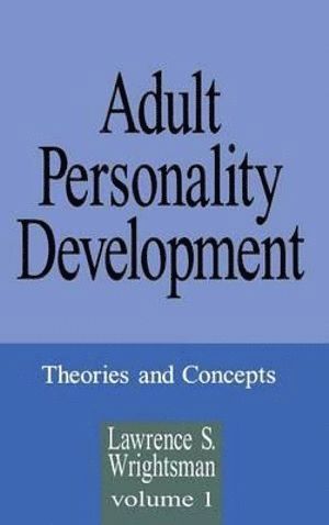 bokomslag Adult Personality Development