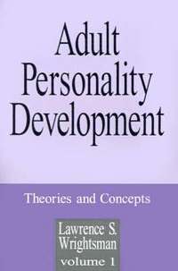 bokomslag Adult Personality Development