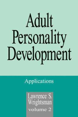 Adult Personality Development 1