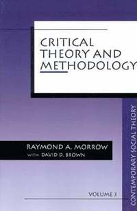 bokomslag Critical Theory and Methodology