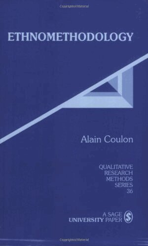 Alain Coulon, Alain Coulon - Ethnomethodology, Häftad