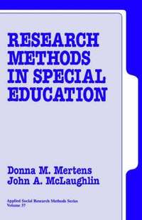 bokomslag Research Methods in Special Education