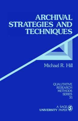 Archival Strategies and Techniques 1
