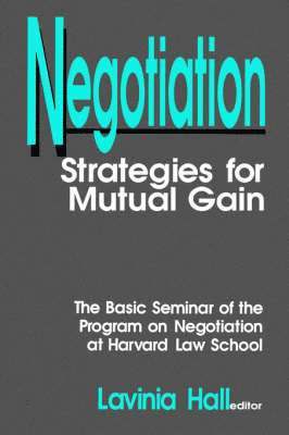 Lavinia Hall - Negotiation, Häftad