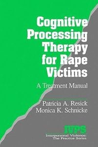 bokomslag Cognitive Processing Therapy for Rape Victims