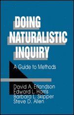 Doing Naturalistic Inquiry 1