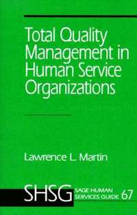 bokomslag Total Quality Management in Human Service Organizations