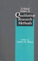 Critical Issues in Qualitative Research Methods 1