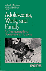 Mortimer, Jeylan T. Mortimer, Michael D. Finch - Adolescents, Work, and Family, Häftad