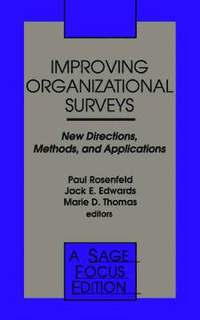 bokomslag Improving Organizational Surveys