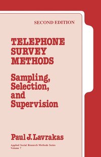 bokomslag Telephone Survey Methods