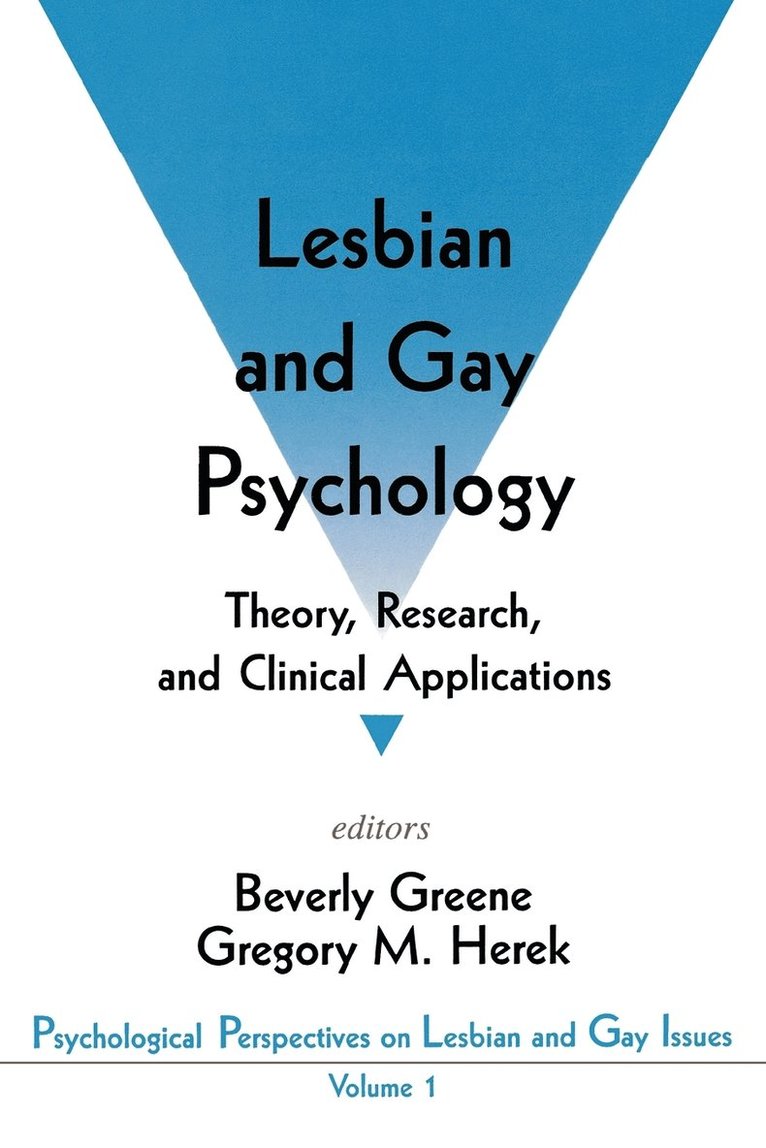 Lesbian and Gay Psychology 1
