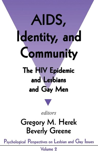 Society for the Psychological Study of L, Gregory M Herek, Beverly A. Greene - AIDS, Identity, and Community, Häftad