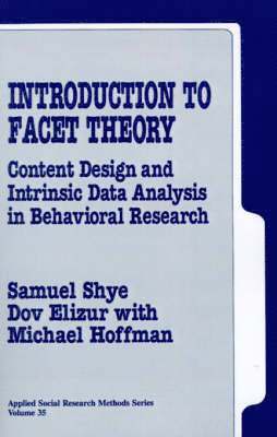 Samuel Shye, Dov Elizur - Introduction to Facet Theory, Häftad