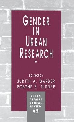 bokomslag Gender in Urban Research