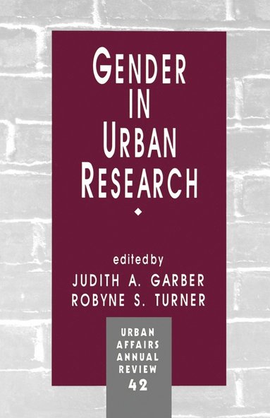 bokomslag Gender in Urban Research