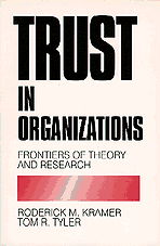 Roderick Moreland Kramer, Roderick M Kramer, Tom Tyler - Trust in Organizations, Häftad
