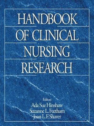 bokomslag Handbook of Clinical Nursing Research