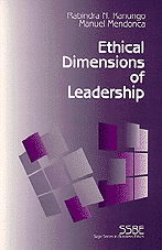 Rabindra N. Kanungo, Manuel Mendonca - Ethical Dimensions of Leadership, Häftad