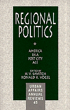 H. V. Savitch, Ronald K. Vogel, H . V. Savitch, Ronald K. Vogel - Regional Politics, Inbunden