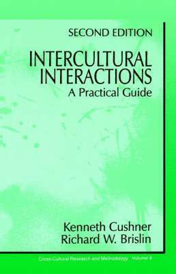 Kenneth Cushner, Richard W. Brislin - Intercultural Interactions, Häftad