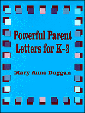 Powerful Parent Letters for K-3 1