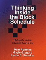 bokomslag Thinking Inside the Block Schedule