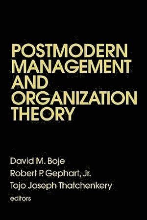 bokomslag Postmodern Management and Organization Theory