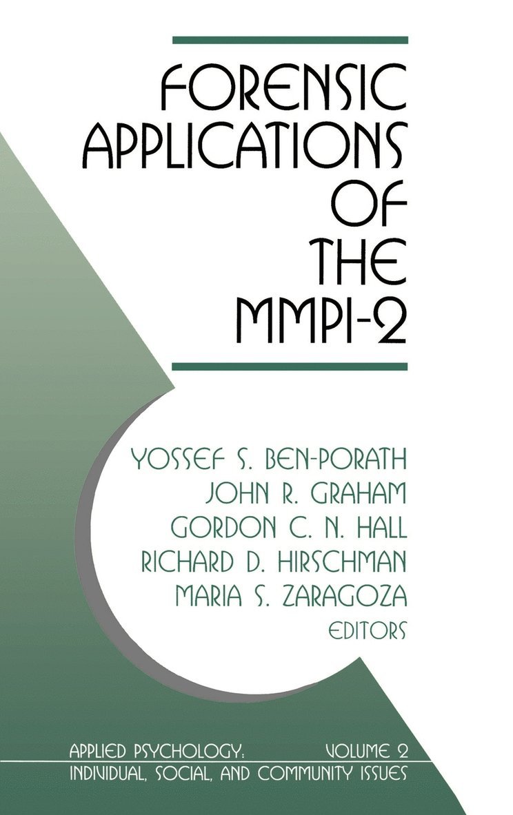 Forensic Applications of the MMPI-2 1