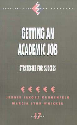 Getting an Academic Job 1