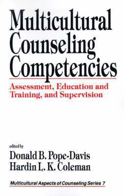 Donald B. Pope-Davis, Hardin L. K. Coleman, Donald B. Pope-Davis, Hardin L. Coleman - Multicultural Counseling Competencies, Häftad