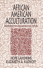 bokomslag African American Acculturation