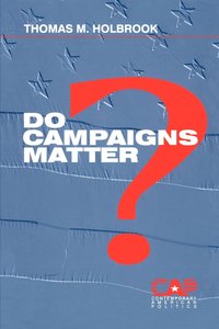 bokomslag Do Campaigns Matter?