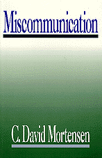 C . David Mortensen - Miscommunication, Häftad