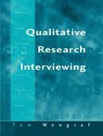 Tom Wengraf - Qualitative Research Interviewing, Häftad