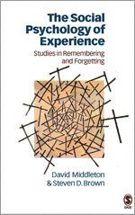 bokomslag The Social Psychology of Experience