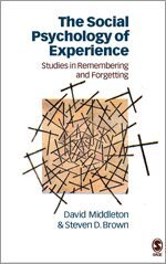 David Middleton, Steven Brown - The Social Psychology of Experience, Häftad