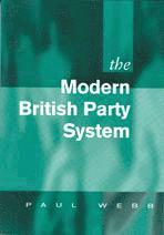 bokomslag Modern British Party System
