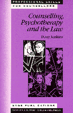 Peter Jenkins - Counselling, Psychotherapy and the Law, Häftad