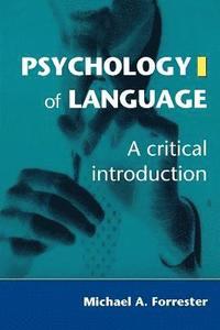 bokomslag Psychology of Language