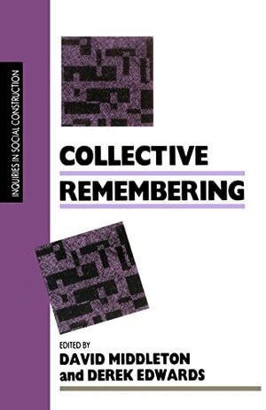 David Middleton, Derek Edwards - Collective Remembering, Häftad