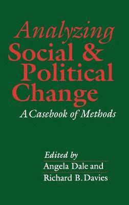 Analyzing Social and Political Change 1