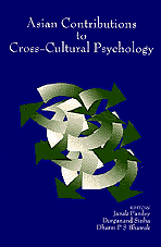 Asian Contributions to Cross-Cultural Psychology