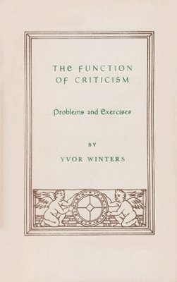 Function of Criticism 1