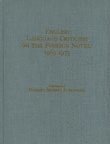 bokomslag English Language Criticism on the Foreign Novel, 1965-1975