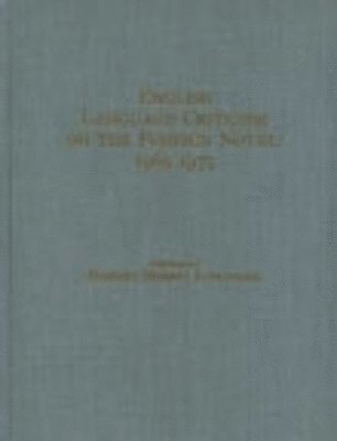 English Language Criticism on the Foreign Novel, 1965–1975