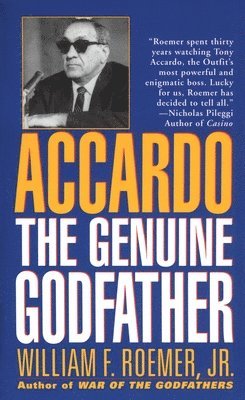bokomslag Accardo: The Genuine Godfather