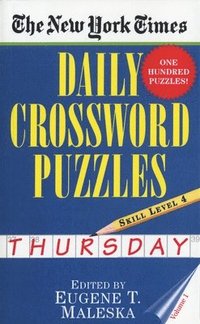 bokomslag The New York Times Daily Crossword Puzzles: Thursday, Volume 1