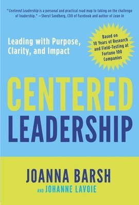 bokomslag Centered Leadership